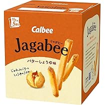 Amazon.com: Calbee Jagabee 薄鹽馬鈴薯脆片4 盎司(約113.4 克